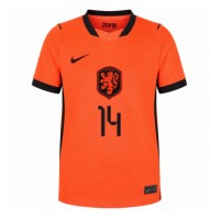 Fotbalové Dres Nizozemsko Tijjani Reijnders #14 Dámské Domácí MS 2026 Krátký Rukáv